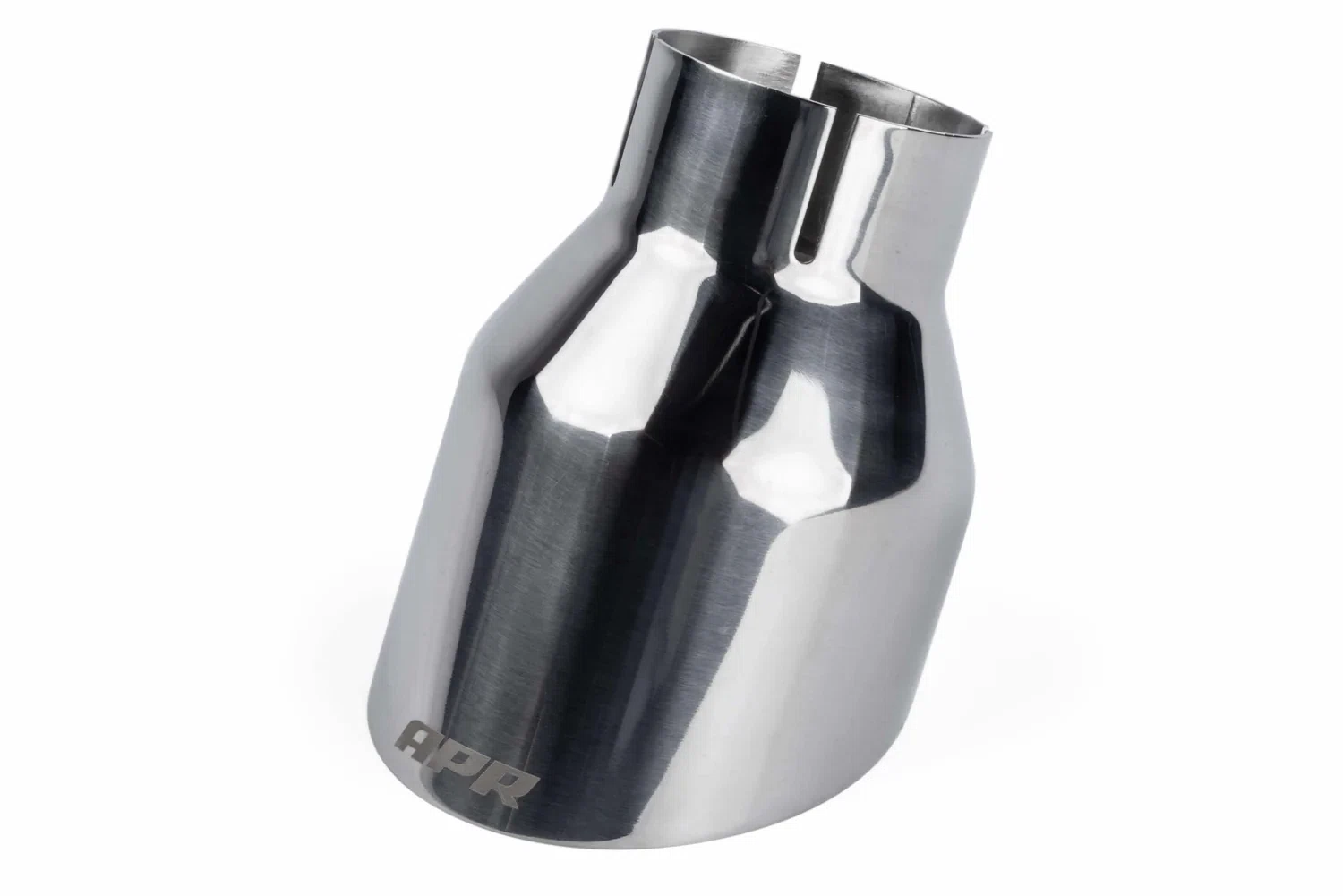 APR Single-Walled 4 Slash-Cut Tips (Polished Silver) - Set of 2 - TPK0004